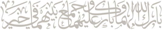 بارك الله لهما وبارك عليهما وجمع بينهما في خير